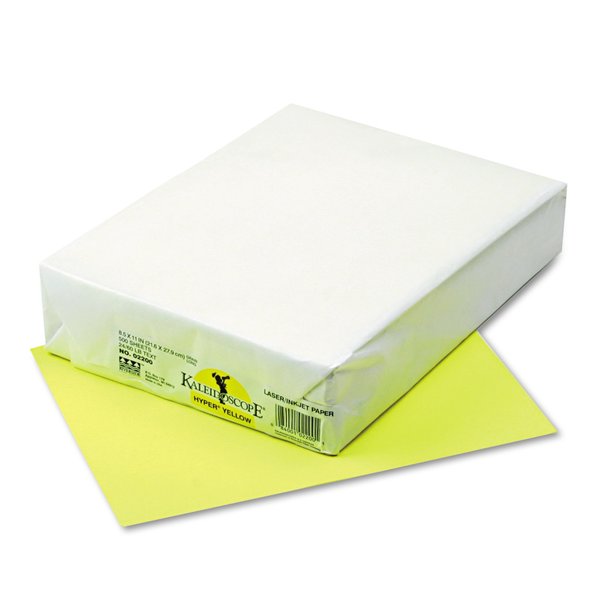 Pacon Colored Paper, Hyper Yellow, PK500 102200